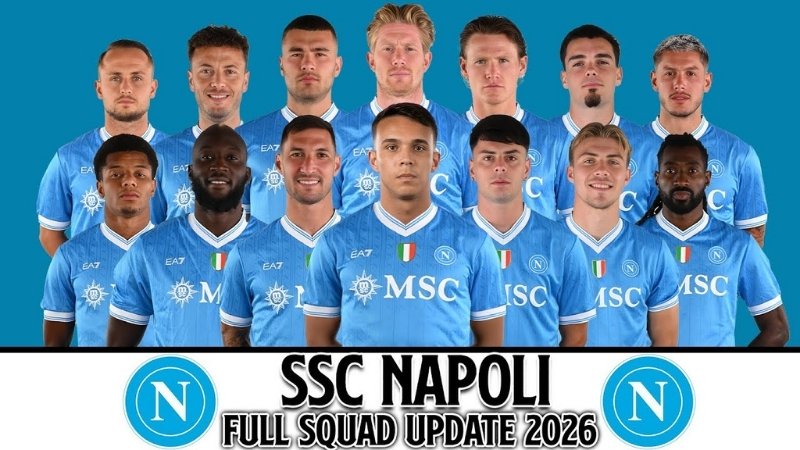 Đội hình Napoli mùa giải hiện tại